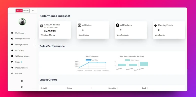 AutoEssentials Product Filter View