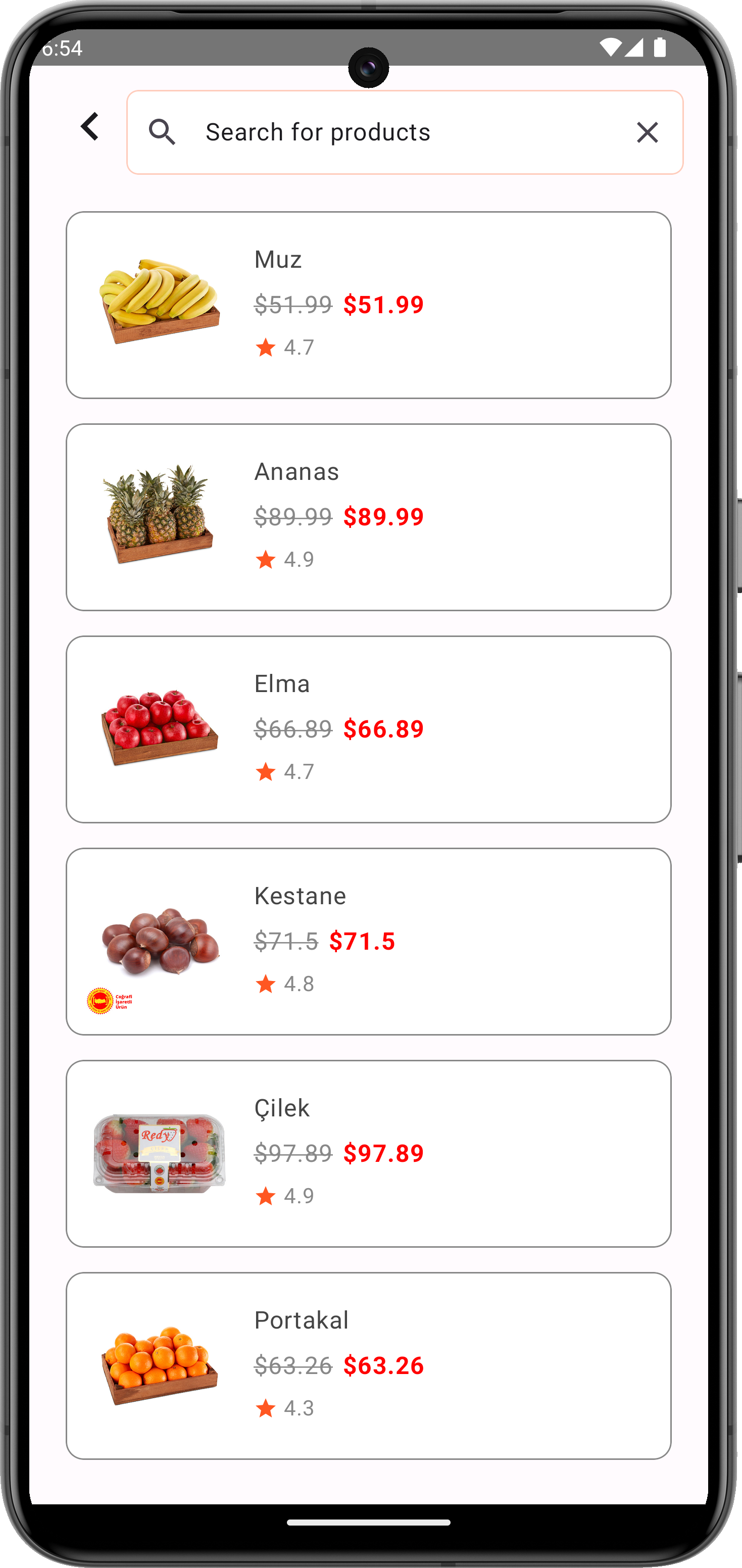 ECommerceCompose Screenshot 2