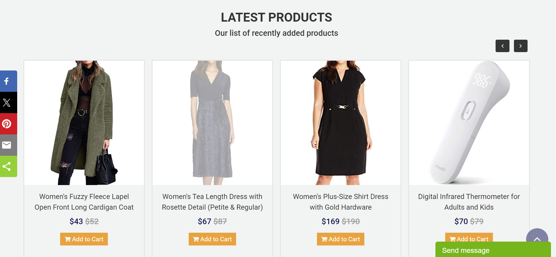 Product Browsing View