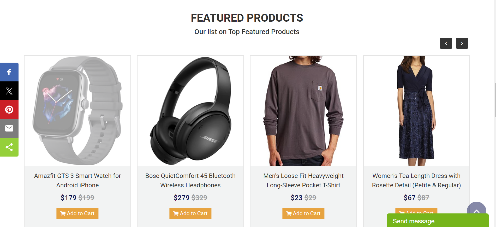 Product Browsing View