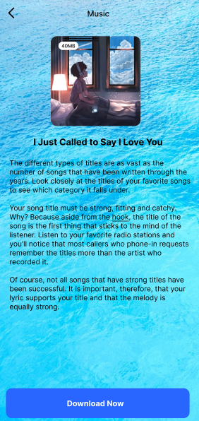Mindful Hypnosis App Music Library