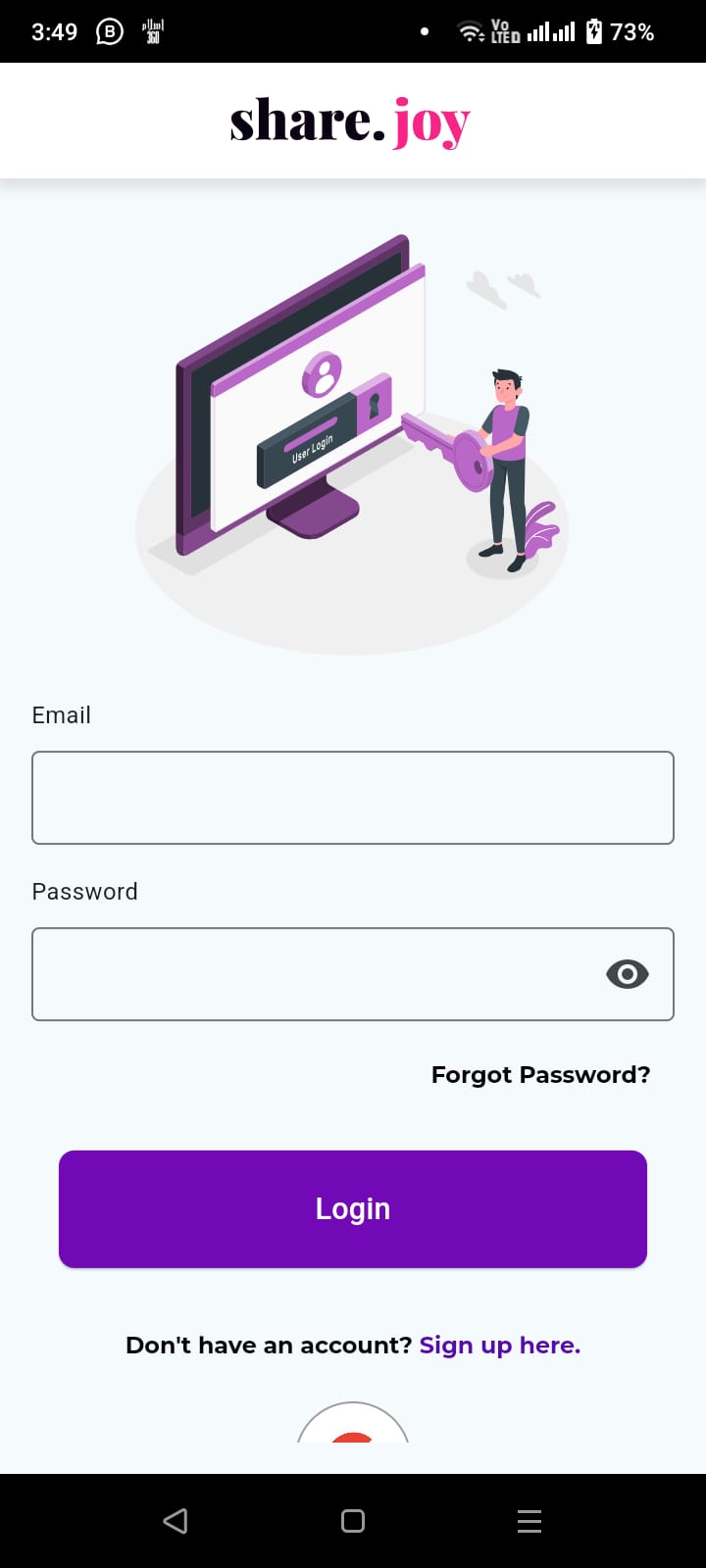 ShareJoy Event App